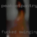 Fucked swinging